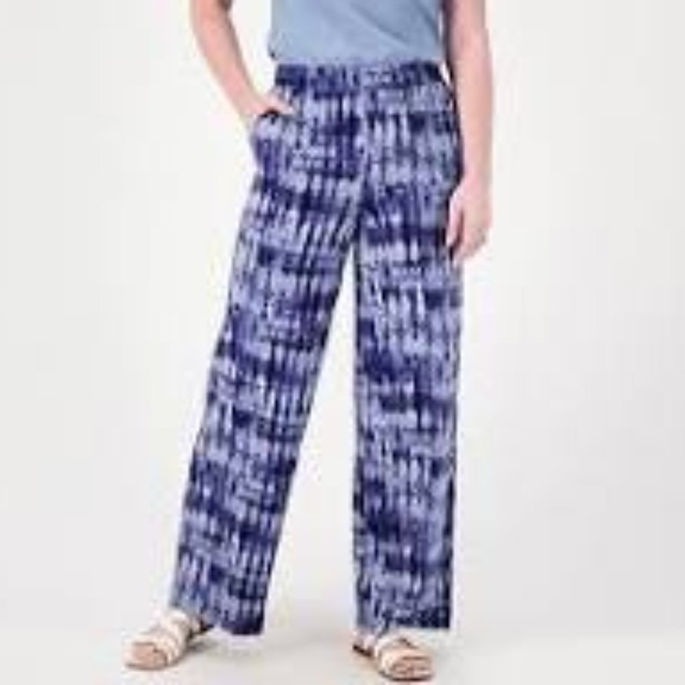 Wide Leg Pants. Denim and Co beach pants. Worn twice! Size XL Petite.